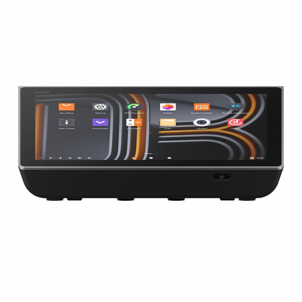 Sunmi D3 Mini 4 ", puce, CD, scanner (2d), USB, BT (BLE, 5.0), Ethernet, Wlan (3)
