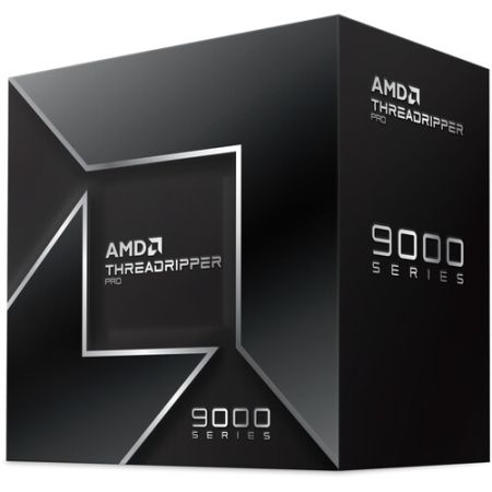 AMD 2.5GHz 96 núcleos 192 hilos 384MB caché Socket sTR5 vista 3