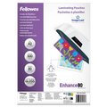 Fellowes A3 Laminating Pouches Gloss Finish 500 Sheets 80 Micron High Quality