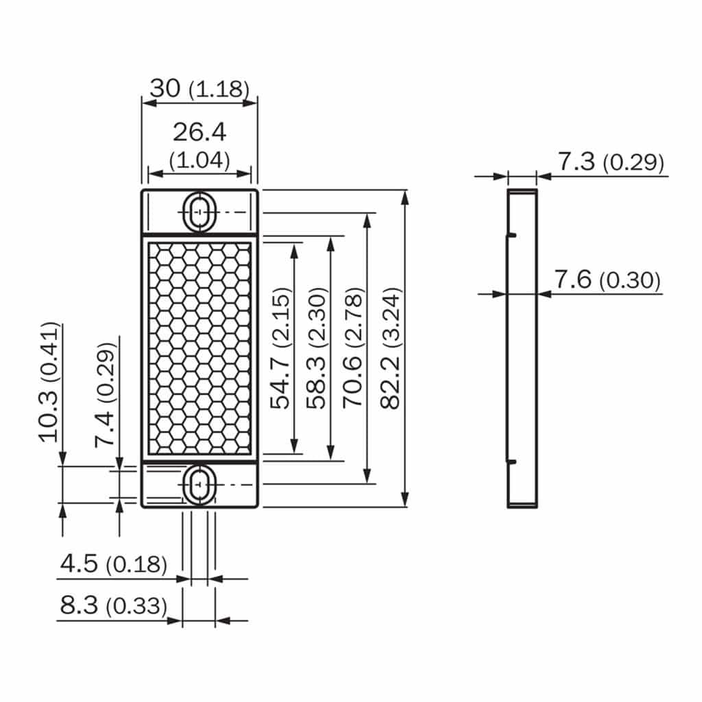 SICK PL30A reflector 1002314 (2)