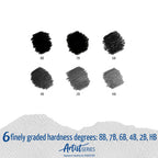 Staedtler Mars Lumograph black Multi 6 pc