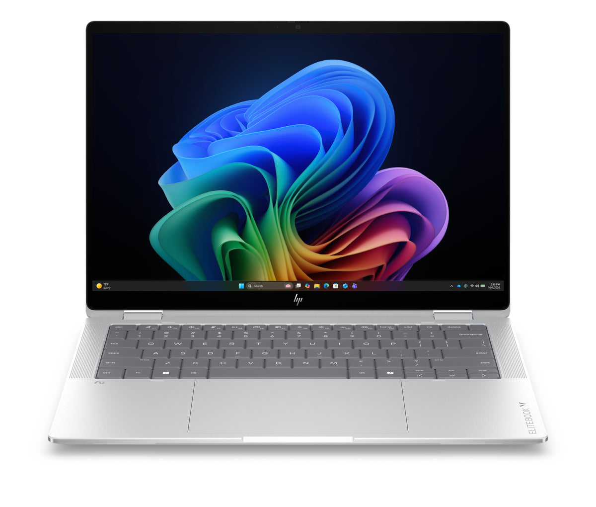 HP EliteBook X Flip G2i 14 inch Notebook Next Gen AI PC Wolf Pro Security Edition Copilot+ PC Intel Core Ultra 7 356H Híbrido (2-en-1) 35,6 cm (14") Pantalla táctil WUXGA 32 GB LPDDR5x-SDRAM 1 TB SSD Wi-Fi 7 (802.11be) Windows 11 Pro Plata (2)
