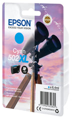 Epson 502XL cartucho de tinta 1 pieza(s) Original High (L) Yield Cian