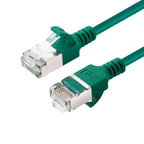 Microconnect V-FTP6A0015G-SLIM cable de red Verde 0,15 m Cat6a U/FTP (STP) (2)