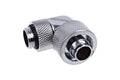 Alphacool Eiszapfen 16/10mm Threaded Rotatable 90 Degree G1 / 4 Fitting - Chrome