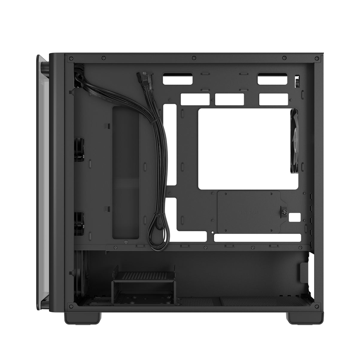 ASUS A23 PLUS TG ARGB BLACK Micro Torre Negro (5)