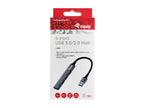 Equip 128960 hub de interfaz USB 3.2 Gen 1 (3.1 Gen 1) Type-A 5000 Mbit/s Negro, Gris (4)