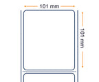 Zebra Labels, Others, Papel normal, Z-Perform 1000T, An: 101.6 mm, Al: 101.6 mm, Gr: 200 mm, Di: 76 mm 3003219-1