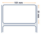 Zebra Labels, Others, Papel normal, Z-Perform 1000T, An: 101.6 mm, Al: 50.8 mm, Pr: 127 mm, 25.4 mm 3005461