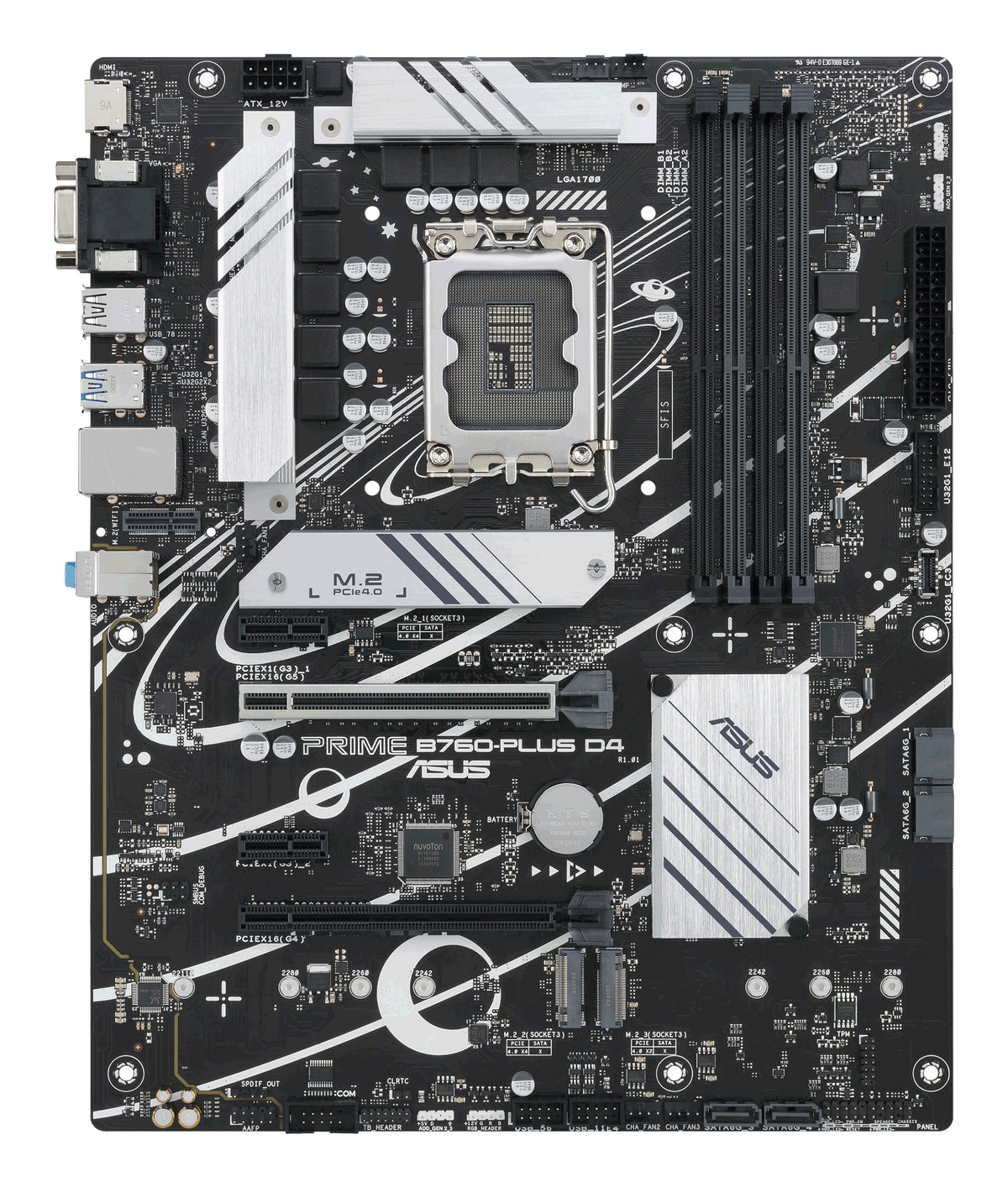 ASUS PRIME B760-PLUS D4 Intel B760 LGA 1700 ATX (2)