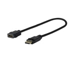 Vivolink PRODPADAPHDMI4K adaptador de cable de vídeo 0,2 m DisplayPort HDMI Negro (2)