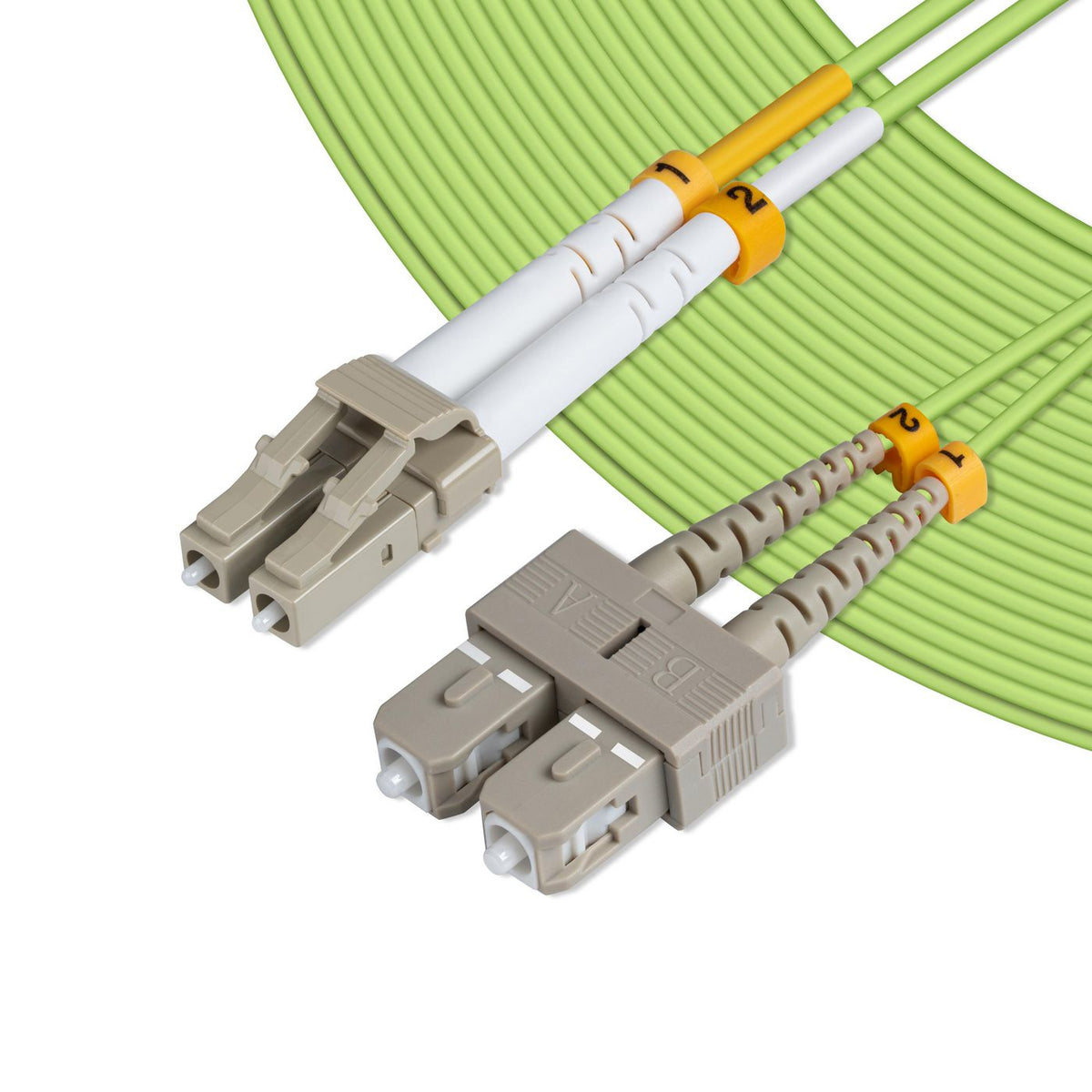 Microconnect FIB5610005 Cable de fibra óptica e InfiniBand 0,5 m LC SC Verde (3)