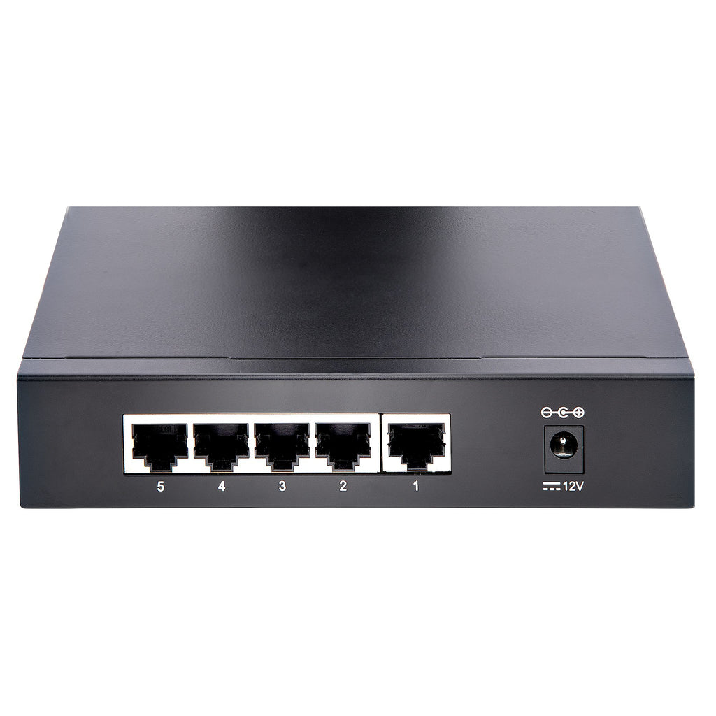 StarTech.com DS52000 switch No administrado 2.5G Ethernet (100/1000/2500) Negro (4)