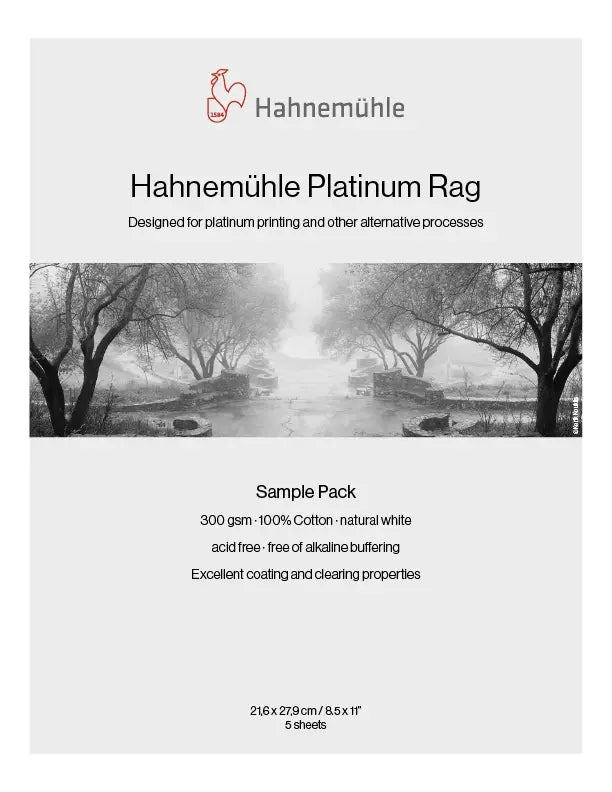 hahnemuehle PLATINUM RAG-8 5INX11IN 5S-300 10647104