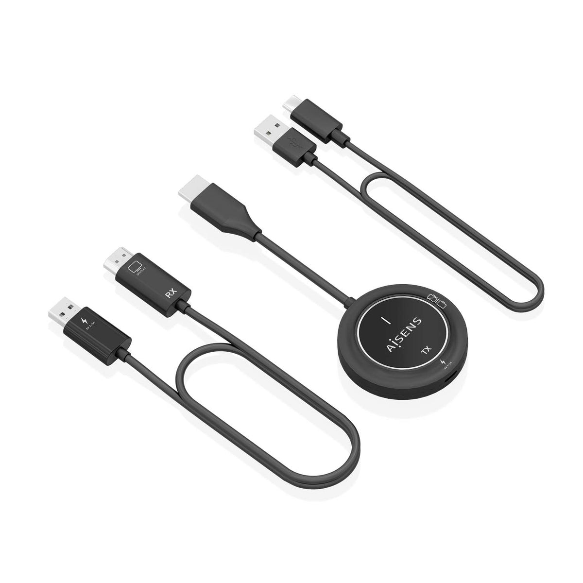 AISENS ASWL-H2K30M002-BK extensor audio/video Transmisor y receptor de señales AV (6)