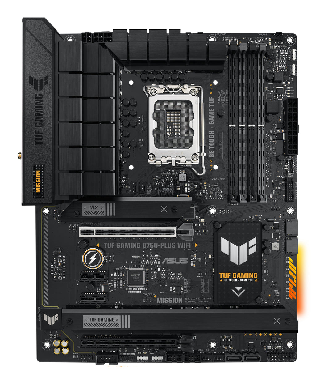 ASUS TUF Gaming B760-Plus WIFI Intel B760 LGA 1700 ATX (3)