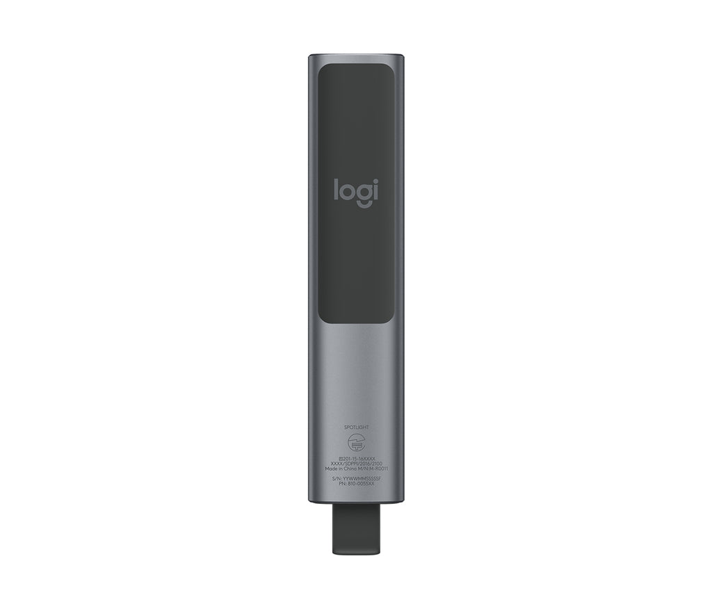 Logitech Spotlight apuntador inalámbricos Bluetooth/RF Gris (4)