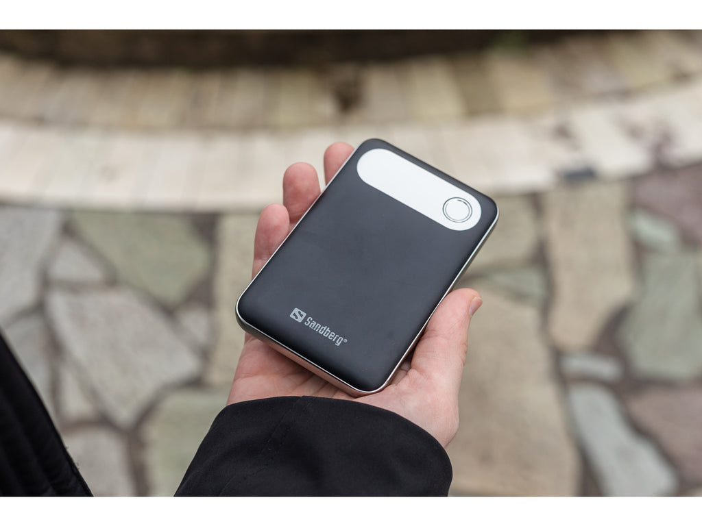Sandberg 421-16 batería externa Polímero de litio 10000 mAh Aluminio, Negro (4)