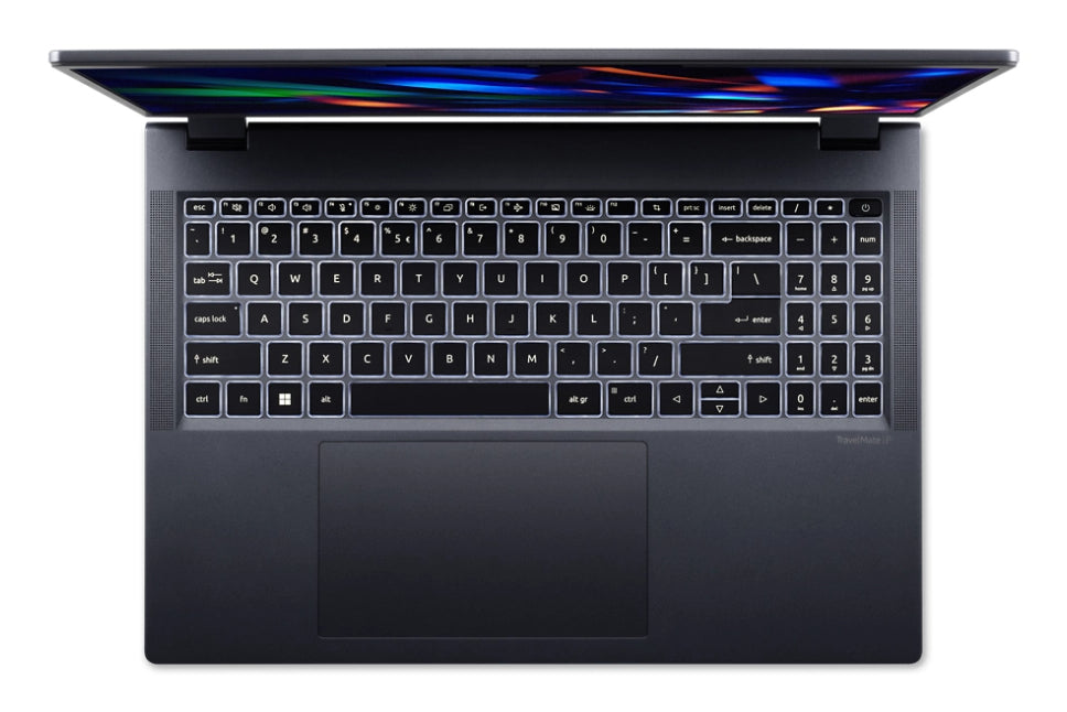 Acer TravelMate P4 TMP416-52-TCO-753L Intel® Core™ i7 i7-1355U Portátil 40,6 cm (16") WUXGA 16 GB DDR4-SDRAM 512 GB SSD Wi-Fi 6E (802.11ax) Windows 11 Pro Azul QWERTZ Alemán (5)