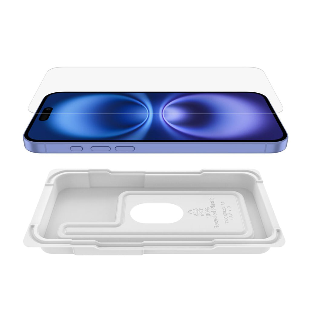 Protector de pantalla para teléfono móvil - 9 H, tratado - cristal - para Apple iPhone 14 Pro Max, 15 Plus, 16 Plus