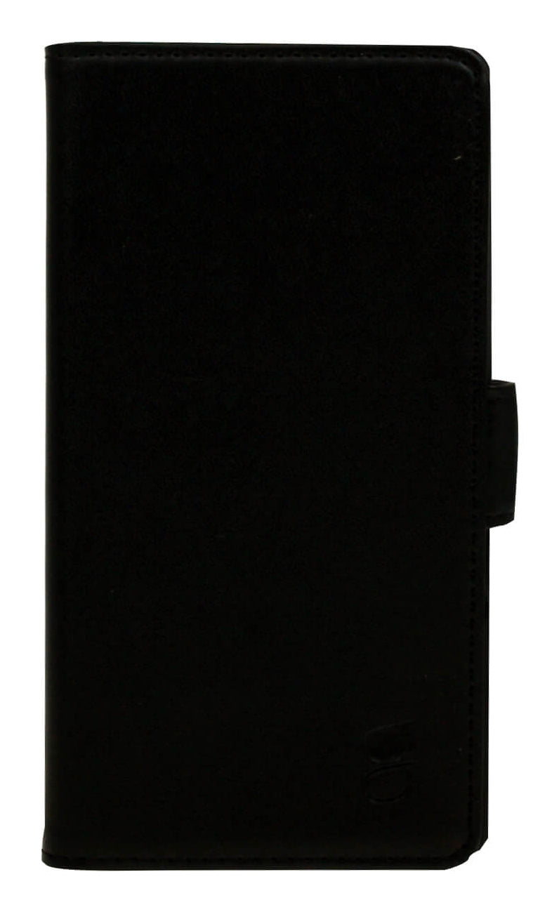 Gear 658814 funda para teléfono móvil 14 cm (5.5") Funda cartera Negro