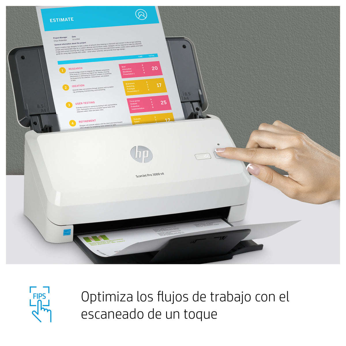 HP ScanJet Pro 3000 s4 Escáner alimentado con hojas 600 x 600 DPI A4 Negro, Blanco (7)