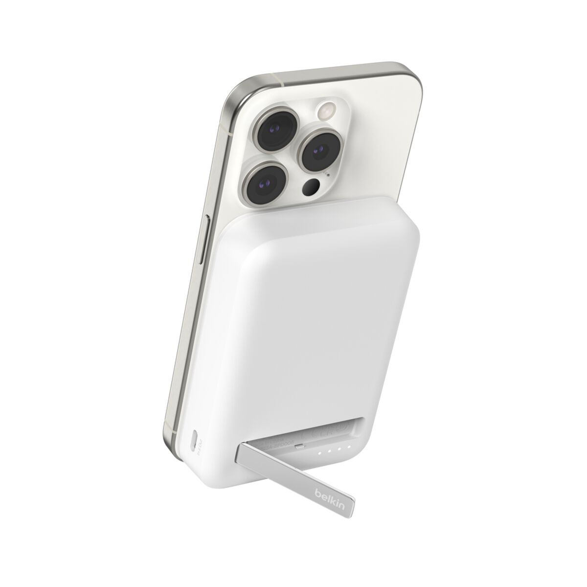 Belkin BoostCharge Pro Wireless charging White (^10K MAGSAFE POWERBANK KICKSTANDWHT)