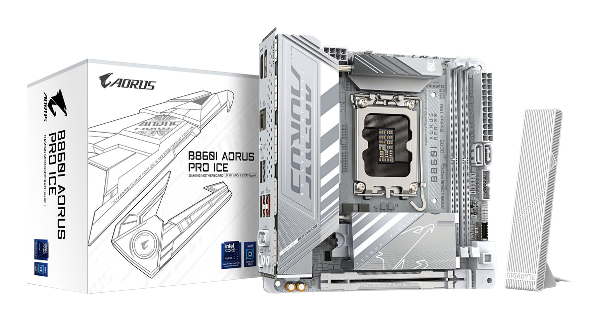 GIGABYTE B860I AORUS PRO ICE placa base Intel B860 LGA 1851 (Socket V1) mini ITX (2)
