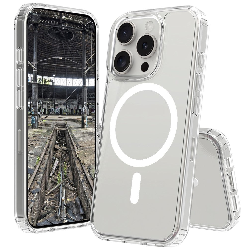 JT BERLIN Pankow Clear MagSafe funda móvil 16cm Carcasa Transparente