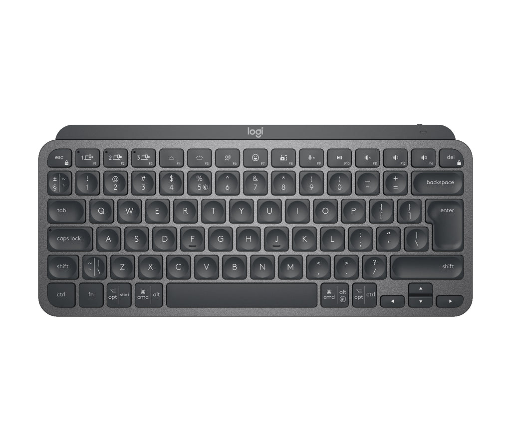 Logitech Master MX Keys Mini teclado Oficina RF Wireless + Bluetooth QWERTY Internacional de EE.UU. Grafito (2)