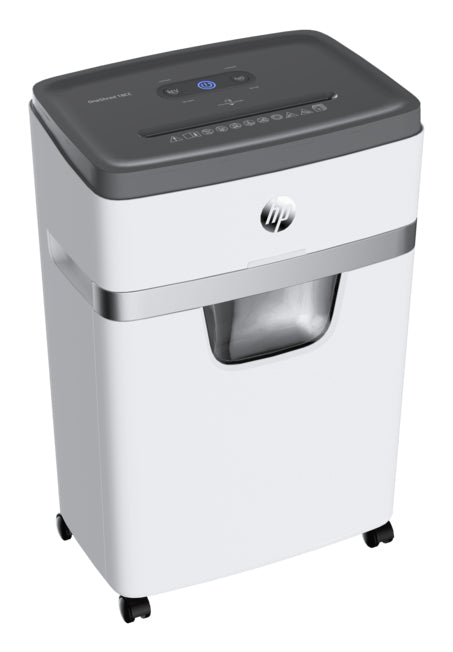 HP OneShred 18CC triturador de papel Corte en partículas 65 dB 22 cm Blanco