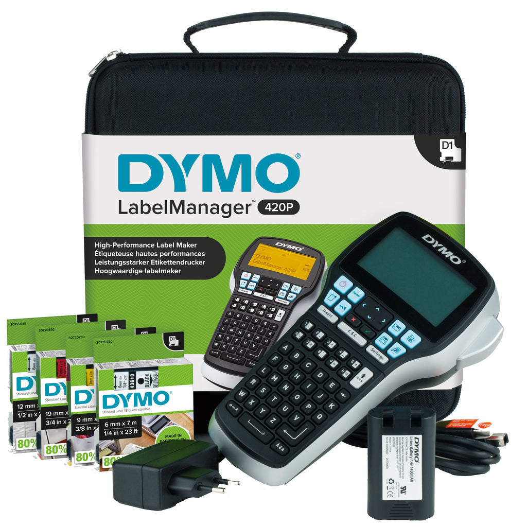 DYMO LabelManager 420P™ ABC Kitcase impresora de etiquetas
