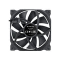 Chieftec ZF-1225PWM sistema de refrigeración para ordenador Carcasa del ordenador Ventilador 12 cm Negro 1 pieza(s)
