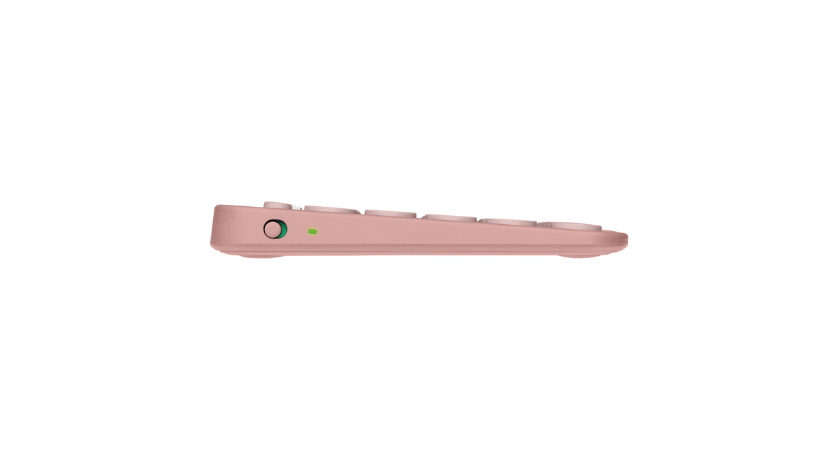 Logitech Pebble Keys 2 K380s teclado Universal Bluetooth QWERTY Español Rosa (3)