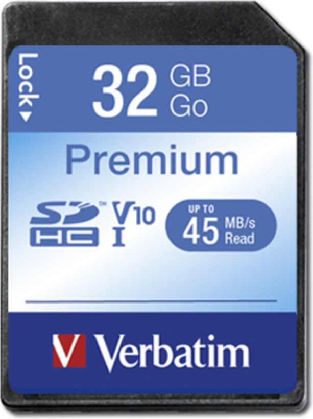 Tarjeta SDHC Verbatim Premium 32 GB