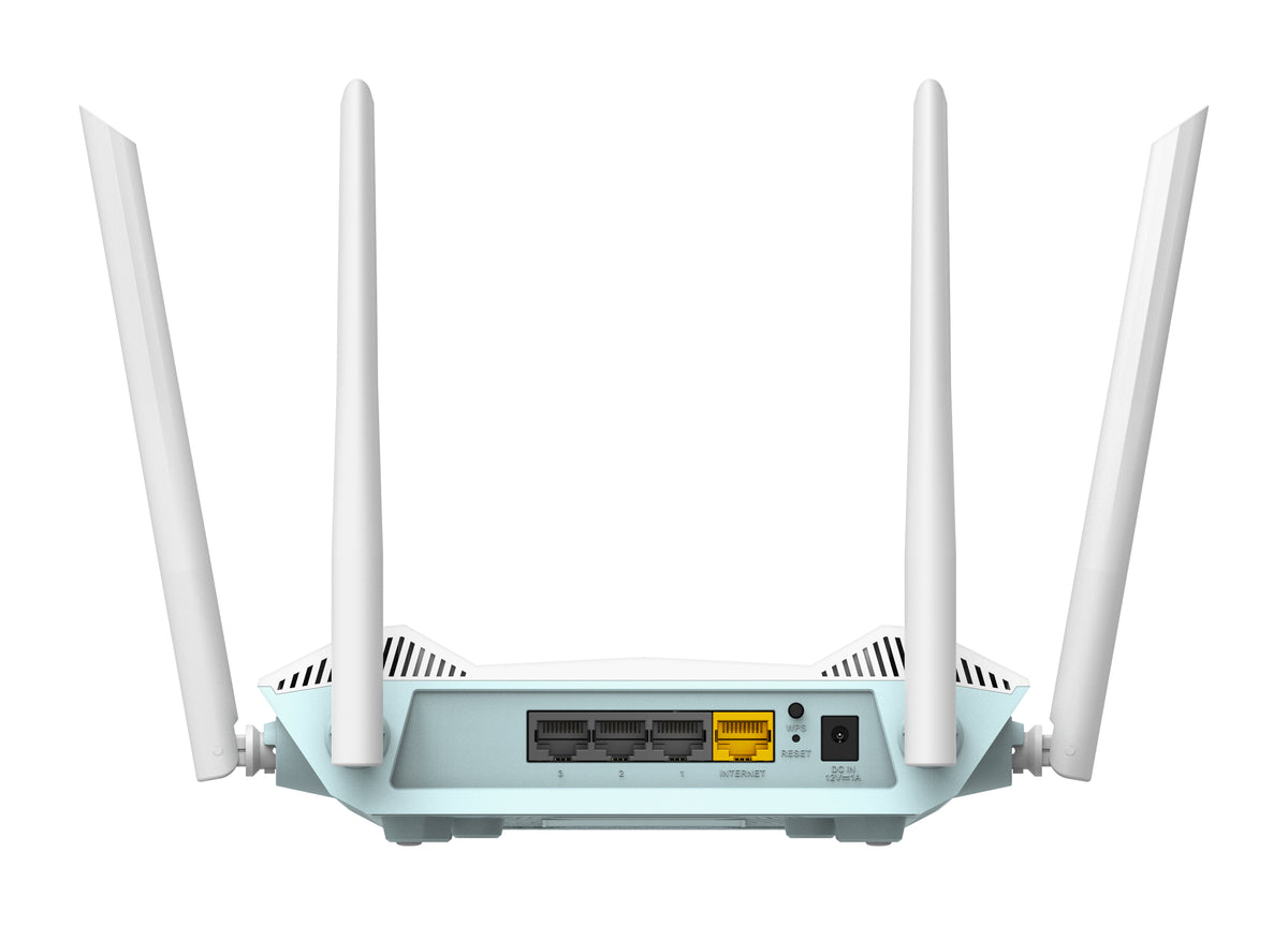 D-Link R15 router inalámbrico Gigabit Ethernet Doble banda (2,4 GHz / 5 GHz) Blanco (4)
