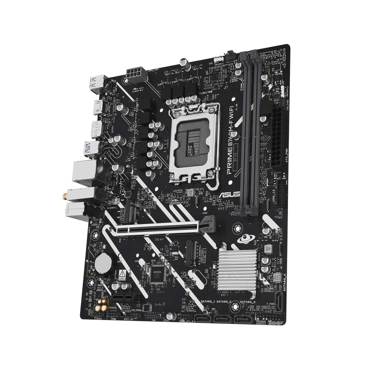 ASUS PRIME B760M-F WIFI Intel B760 LGA 1700 micro ATX (7)