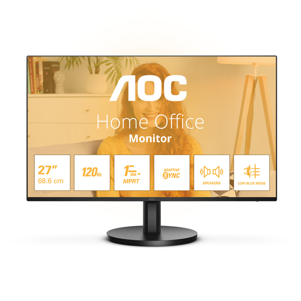 AOC B3 27B3QA2 pantalla para PC 68,6 cm (27") 1920 x 1080 Pixeles Full HD LED Negro (2)
