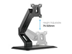 Multibrackets 9998 soporte para monitor 32" Escritorio Negro