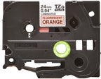 Brother TZE-B51 cinta para impresora de etiquetas Negro sobre naranja fluorescente (5)