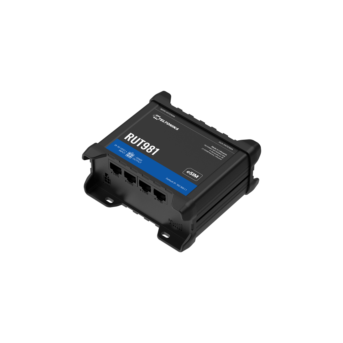 Teltonika Networks RUT981 (Global, EU PSU) 4G RUT981000000