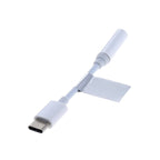 Insmat 133-1027 cable de audio 3.5mm USB Tipo C Blanco