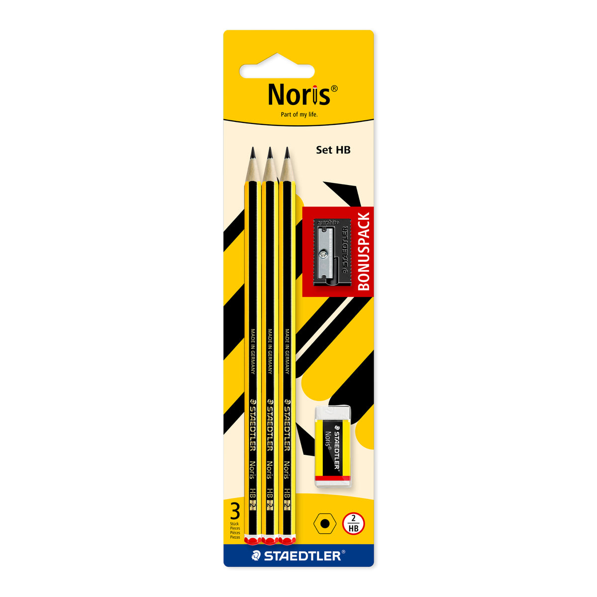 Staedtler 120 SBK3P1 graphite pencil