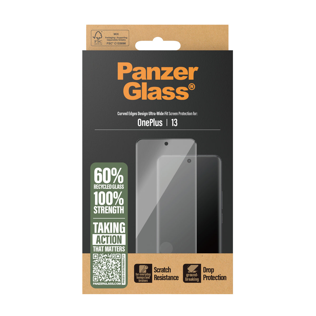 PanzerGlass ® Screen Protector OnePlus 13 | Ultra-Wide Fit Protector de pantalla 1 pieza(s) (3)