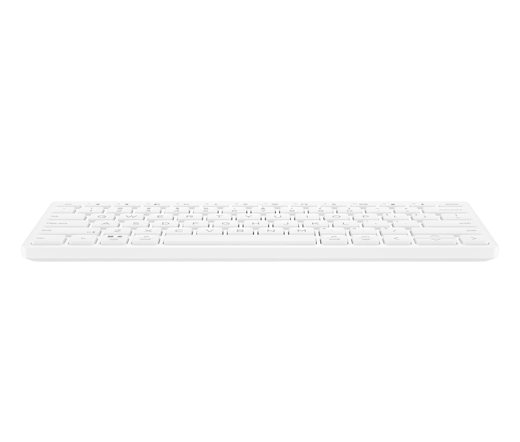 HP 350 WHT Compact Multi-Device Keyboard teclado Hogar Blanco (2)