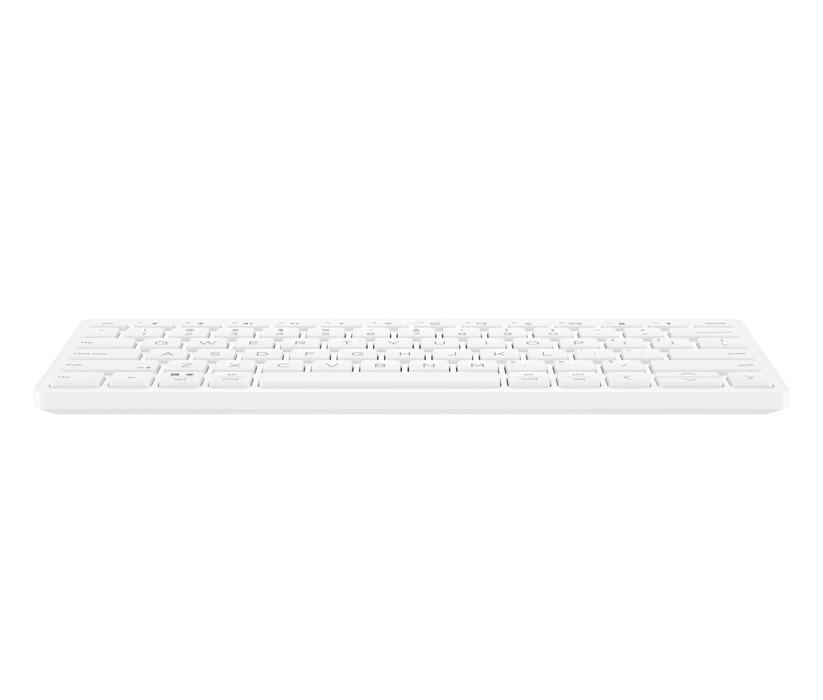 HP 350 WHT Compact Multi-Device Keyboard teclado Hogar Blanco (2)