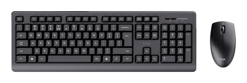 Trust Primo teclado Ratón incluido Oficina RF inalámbrico QWERTY Español Negro (5)