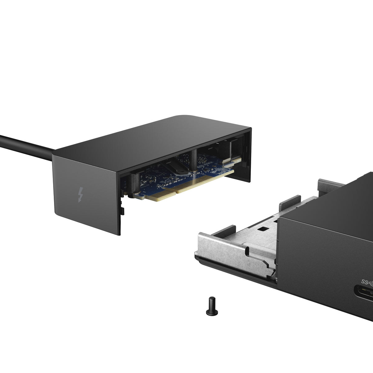DELL WD19TB Alámbrico Thunderbolt 3 Negro (7)