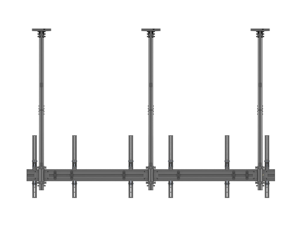 Multibrackets 8119 soporte para pantalla de señalización 190,5 cm (75") Negro (4)