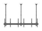 Multibrackets 8119 soporte para pantalla de señalización 190,5 cm (75") Negro (4)